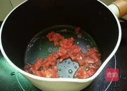 Illustration of how to make tomato and egg noodles 5