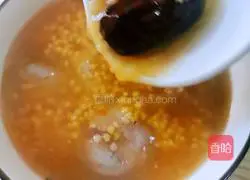 Millet Red Date Yuanzi Soup Recipe Illustration 9