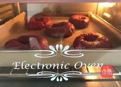 Illustration of how to make dragon fruit alkaline bagels 9