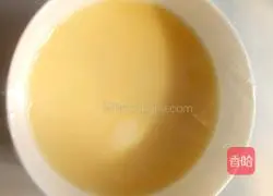 Illustration of how to make egg custard 5