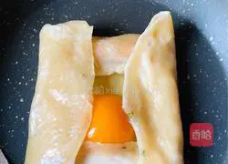 Illustration of how to make hand cake square buns 5