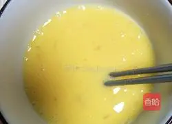 Illustration of how to make enoki mushroom, tomato and egg noodles 4