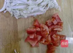 Illustration of how to make soup noodles 1