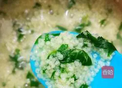Illustration of how to make cabbage and millet paste 8