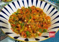 Illustration of how to make tomato and spicy noodles 1