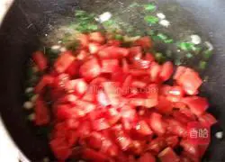 Illustration of how to make egg and tomato cold noodles 7