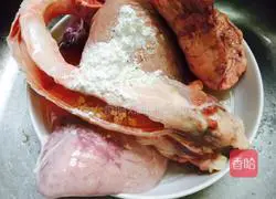 White radish and pig lung soup recipe 3