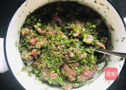 Illustration of how to make fennel beef buns 5