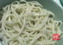 Illustration of making fried noodles 11