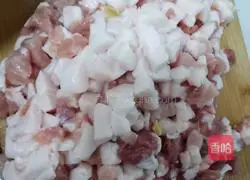 Illustration of how to make dried bamboo shoots and meat buns 5