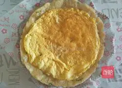 Illustration of how to make steak rolls with scallion pancakes 3