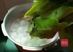 Illustration of how to make vegetable meatball soup 4