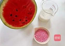 Watermelon coconut recipe illustration 1
