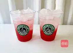 Pomegranate Ice American Style Illustration of how to do it 7