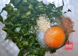 Spinach egg pancake recipe 2