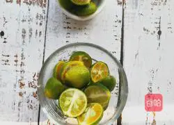 Illustration of how to make Xiaoqing Orange Ice Drink 1