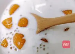 Illustration of homemade taro balls 7