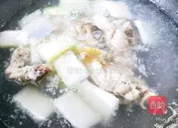 Winter Melon Pork Ribs Soup Recipe Illustration 8