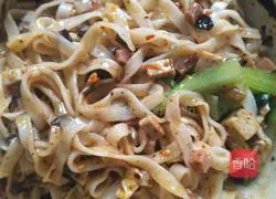 Illustration of how to make vegetarian noodles 9