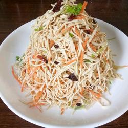 Oil-splashed dried tofu shreds