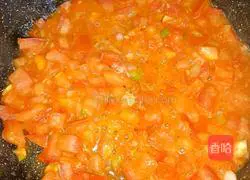 Illustration of how to make tomato and egg noodles 7