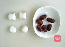 Illustration of how to make jujube-flavored glutinous rice buns 2