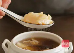 Huaishan Fish Maw Soup, Illustration of how women need to