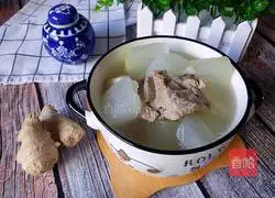 Winter Melon Pork Ribs Soup Recipe Illustration 1