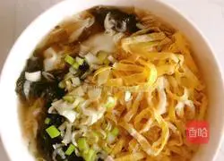 Illustration of how to make egg chaos soup 8