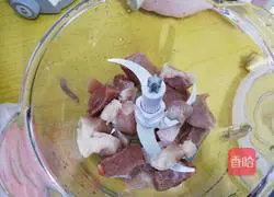 Illustration of how to make carrot, corn and pork dumplings 2