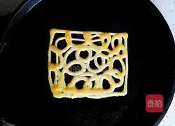 Bird's Nest Egg Pancake Recipe Illustration 8