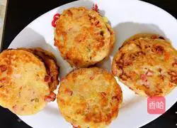 Illustration of how to make pastoral potato pancakes 6