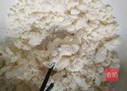 Illustration of how to make glutinous rice and bean paste buns 3