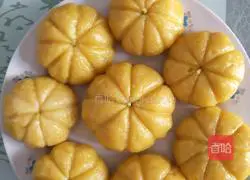 Illustration of how to make pumpkin sugar packets 6