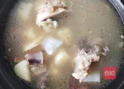 Illustration of how to make beef bone soup casserole 5