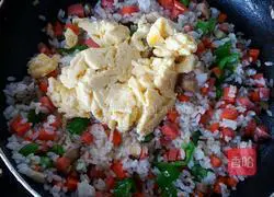 Golden Egg Fried Rice Recipe Illustration 9