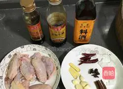 Illustration of braised chicken wings 1