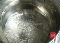 Illustration of how to make purple sweet potato and sago 13