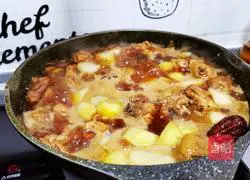 Chicken Stew Illustration of how to make potatoes 20