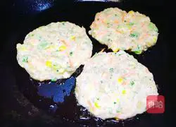 Vegetable Chicken Pancake Recipe Illustration 9