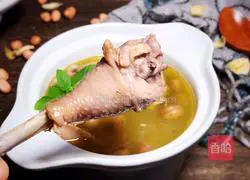 Peanut Chicken Soup Recipe Illustration 12