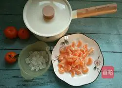 Illustration of how to make oranges in sugar water 2