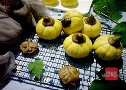 Acacia Illustration of how to make red bean and pumpkin buns 19