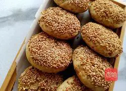 Illustration of how to make sesame seed cakes 23