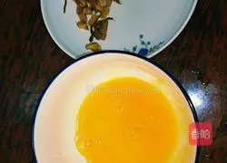 Illustration of making ginger and egg soup 2