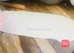 Illustration of hand-made fried noodles 7