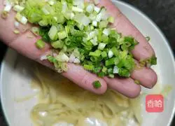 Illustration of homemade nutritious breakfast potato meatloaf 10