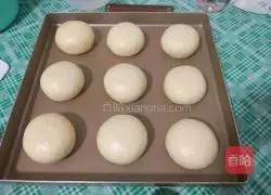 Illustration of making bean paste bread 15