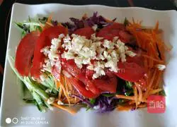 Illustration of how to make cold vegetable dishes 3