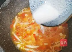 Illustration of how to make double mushroom tofu soup 18